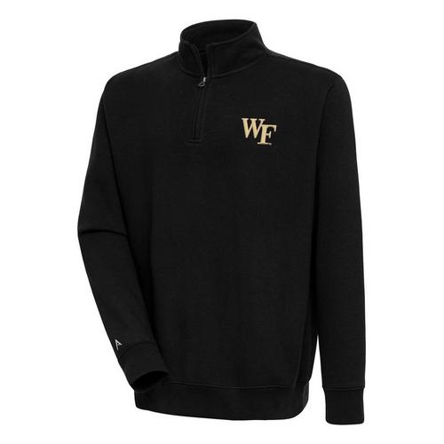 Antigua Men's Wake Forest Demon Deacons Victory 1/4 Zip Mock Pullover - Primary Image