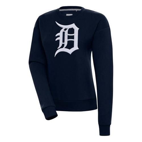 Antigua Women's Detroit Tigers Chenille Victory Crew - Primary Image