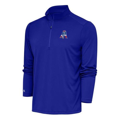Antigua New England Patriots Classic Tribute Long Sleeve 1/4 Zip - Primary Image