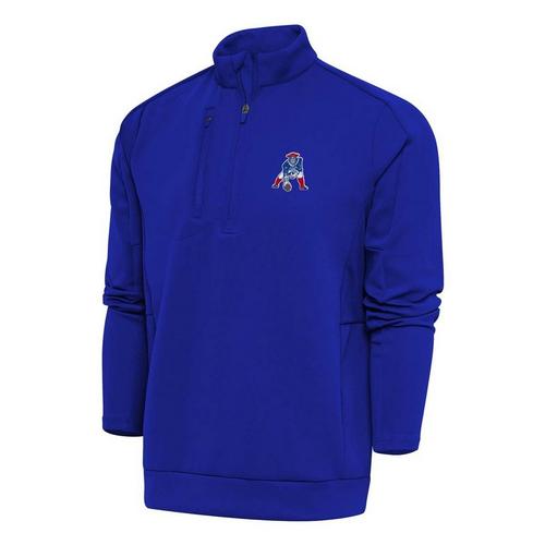 Antigua New England Patriots Classic Generation Long Sleeve 1/4 Zip - Primary Image
