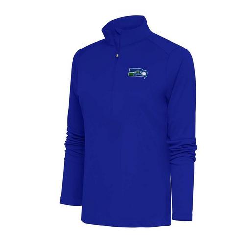 Antigua Women's Seattle Seahawks Classic Tribute Long Sleeve 1/4 Zip - Primary Image