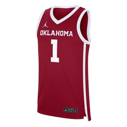 Nike Oklahoma Sooners #1 Replica Basketball Jersey - Primary Image