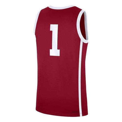 Nike Oklahoma Sooners #1 Replica Basketball Jersey - Primary Image