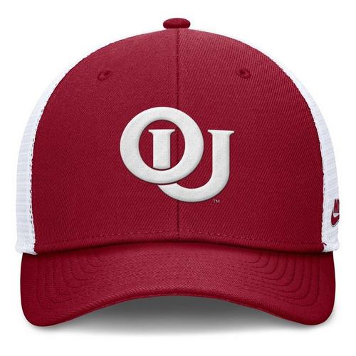 Nike Oklahoma Sooners Rise Trucker Stretch Fit Hat - Primary Image