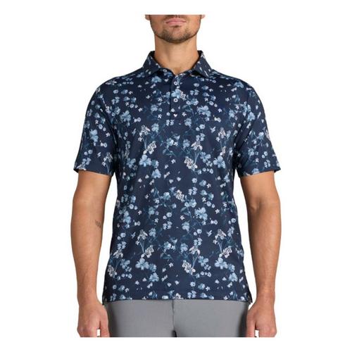 Men's Bad Birdie Floral Core Performance Polo - Primary Image