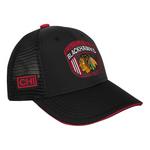 Genuine Stuff Kids' Chicago Blackhawks 2024 Draft Trucker Hat Hat Snapback Hat - Thumbnail 1 of 4