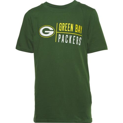Genuine Stuff Kids' Green Bay Packers Yardline T-Shirt - Primary Image