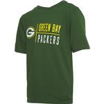 Genuine Stuff Kids' Green Bay Packers Yardline T-Shirt - Thumbnail 2 of 3