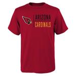 Genuine Stuff Kids' Arizona Cardinals Yardline T-Shirt - Thumbnail 1 of 2