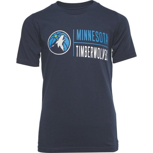 Genuine Stuff Kids' Minnesota Timberwolves Yardline T-Shirt - Primary Image