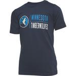 Genuine Stuff Kids' Minnesota Timberwolves Yardline T-Shirt - Thumbnail 2 of 3