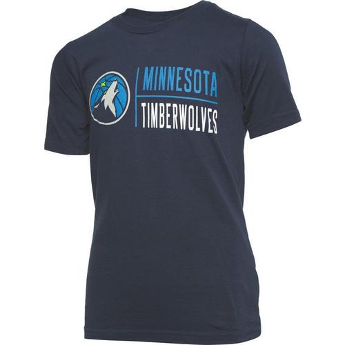 Genuine Stuff Kids' Minnesota Timberwolves Yardline T-Shirt - Primary Image