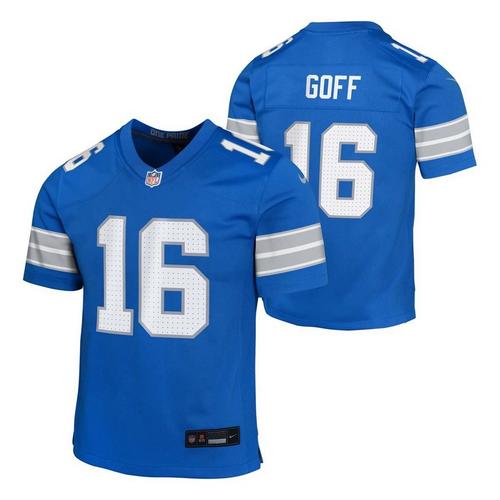 Nike Kids' Detroit Lions Jared Goff #16 Game Jersey - Primary Image