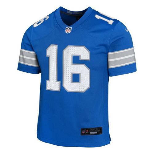 Nike Kids' Detroit Lions Jared Goff #16 Game Jersey - Primary Image