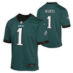Nike Kids' Philadelphia Eagles Jalen Hurts #1 Game Jersey - Thumbnail 1 of 3