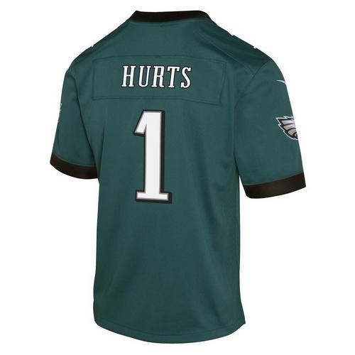 Nike Kids' Philadelphia Eagles Jalen Hurts #1 Game Jersey - Primary Image