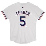Nike Kids' Texas Rangers Corey Seager #5 Home Jersey - Thumbnail 2 of 3