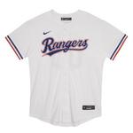 Nike Kids' Texas Rangers Corey Seager #5 Home Jersey - Thumbnail 3 of 3