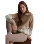 Women's Varley Betty Jacquard 1/4 Zip Sweater - Thumbnail 2 of 6