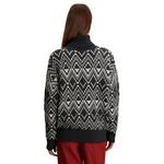 Women's Varley Ida Relaxed Fairisle Turtleneck Pullover Sweater - Thumbnail 2 of 4