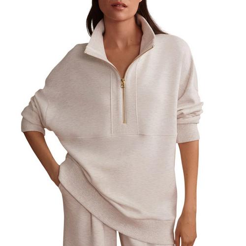 Women's Varley Molly Longline Long Sleeve 1/2 Zip - Primary Image