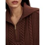 Women's Varley Camello 2.0 Cable Knit 1/2 Zip Pullover - Thumbnail 4 of 6