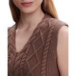 Women's Varley Kay Cable Knit Sleeveless V-Neck Sweater Vest - Thumbnail 3 of 6