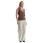 Women's Varley Kay Cable Knit Sleeveless V-Neck Sweater Vest - Thumbnail 5 of 6