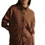 Women's Varley Sabrina Button-Through Mock Neck Cardigan - Thumbnail 1 of 5