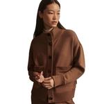 Women's Varley Sabrina Button-Through Mock Neck Cardigan - Thumbnail 3 of 5