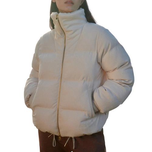Women's Varley Brackley Cord Puffer Jacket - Primary Image