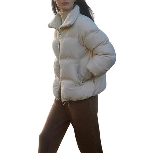 Women's Varley Brackley Cord Puffer Jacket - Primary Image
