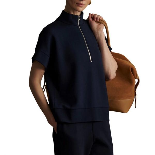 Women's Varley Ritchie 1/2 Zip Shirt XSmall Navy