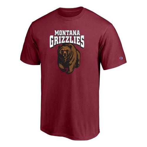 Eternal Fortune Fashion Montana Grizzlies Logo T-Shirt - Primary Image