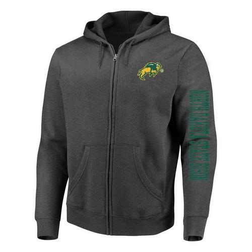 Eternal Fortune Fashion North Dakota State Bison Two Hit Full Zip - Primary Image