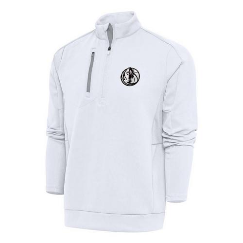 Antigua Dallas Mavericks Brushed Metallic Generation Long Sleeve 1/4 Zip - Primary Image