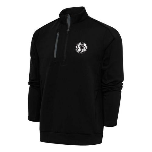 Antigua Dallas Mavericks Brushed Metallic Generation Long Sleeve 1/4 Zip - Primary Image