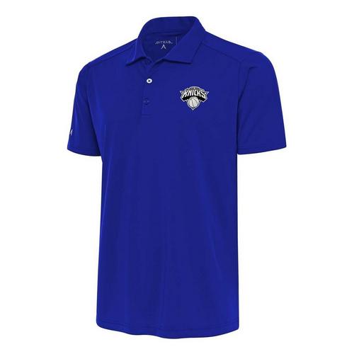 Antigua New York Knicks Brushed Metallic Tribute Polo - Primary Image