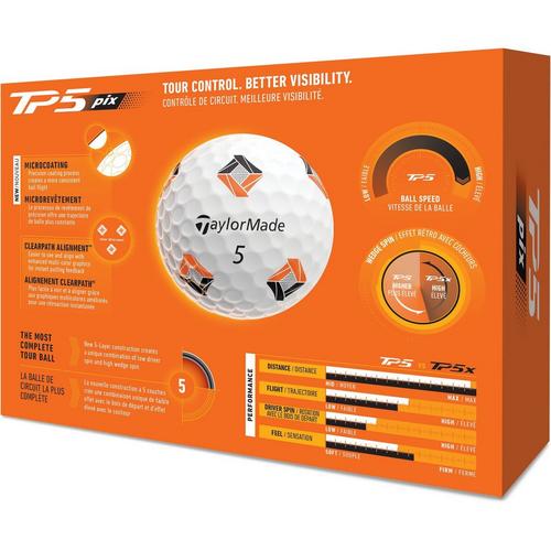 TaylorMade TP5 Pix Golf Balls - Primary Image