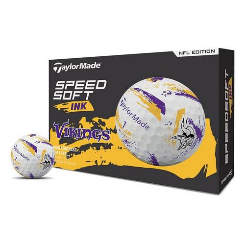 TaylorMade NFL SpeedSoft Ink Golf Balls