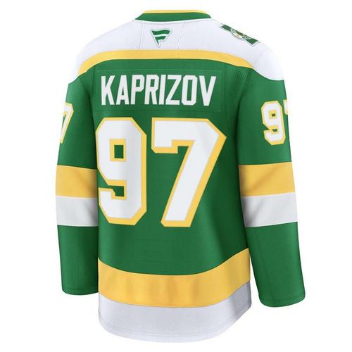 Fanatics Minnesota Wild Kirill Kaprizov #97 Premium Alternate Jersey - Primary Image