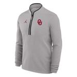 Nike Oklahoma Sooners Victory Long Sleeve 1/4 Zip - Thumbnail 1 of 2
