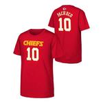 Genuine Stuff Kids' Kansas City Chiefs Isiah Pacheco #10 Mainline T-Shirt - Thumbnail 1 of 3