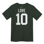 Nike Toddler Green Bay Packers Jordan Love #10 FUSE Name & Number T-Shirt - Thumbnail 1 of 2