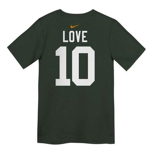 Nike Toddler Green Bay Packers Jordan Love #10 FUSE Name & Number T-Shirt - Primary Image