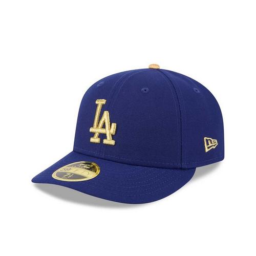 New Era Los Angeles Dodgers Gold Collection Low Profile 59Fifty Fitted Hat - Primary Image