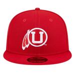 New Era Utah Utes 59Fifty Team Fitted Hat - Thumbnail 2 of 7