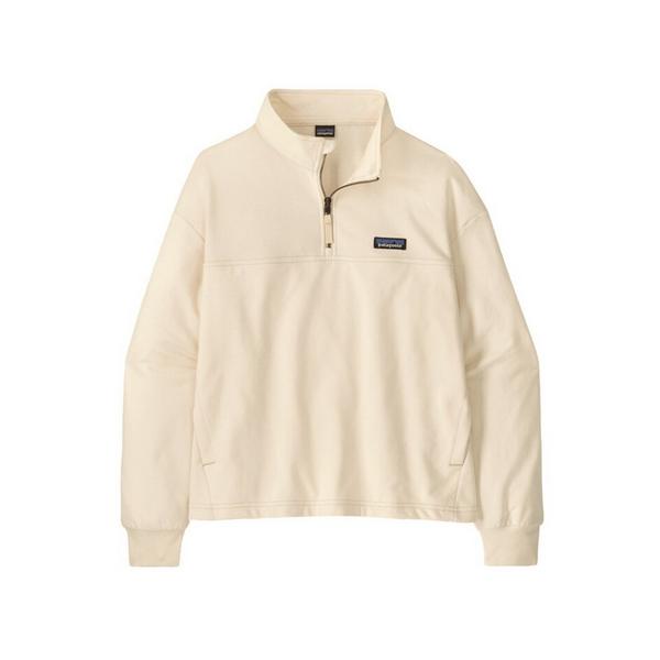Women's Patagonia Ahnya 1/4 Zip Pullover 2XLarge Natural