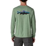 Men's Patagonia Cap Cool Daily Graphic Waters Long Sleeve T-Shirt - Thumbnail 1 of 4