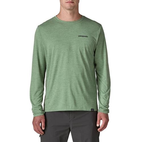 Men's Patagonia Cap Cool Daily Graphic Waters Long Sleeve T-Shirt - Primary Image
